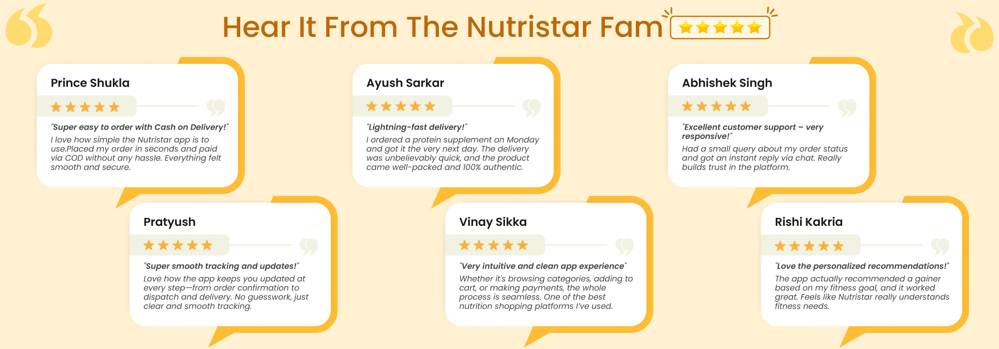 Customer Testimonial